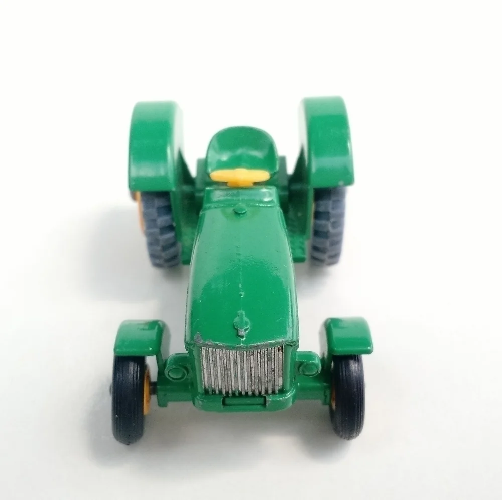JOHN DEERE Farm Tractor Set Trailer Metal Die Cast Lesney Matchbox Toy 50 51